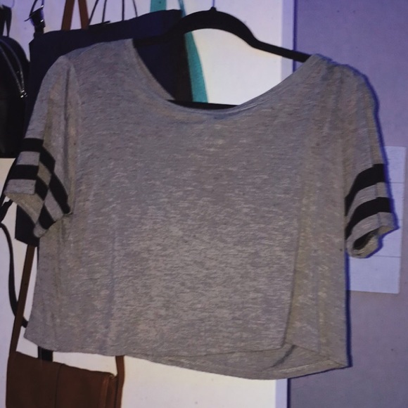 TjMAXX Grey Cropped Tee - Picture 1 of 1